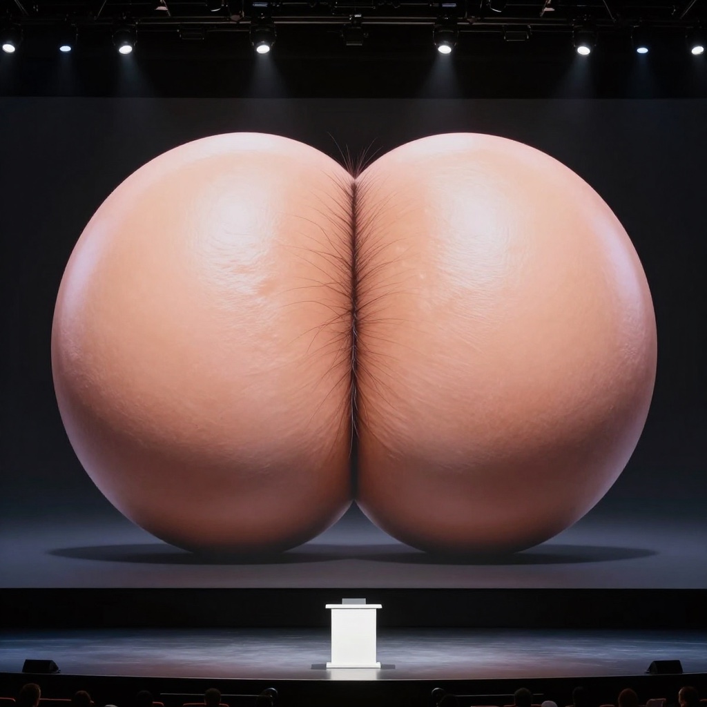 The keynote stage
